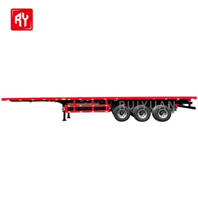 40ft Prikolica sa spremnika s ravnom platformom